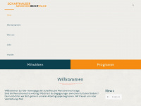 schaffhauser-menschenrechtstage.ch Webseite Vorschau