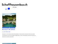 schaffhausenbus.ch Webseite Vorschau