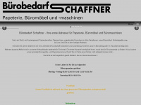 schaffner-buerobedarf.ch Webseite Vorschau