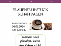 schafhausen-evangelisch.de Webseite Vorschau