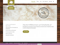 schafwolle.at Webseite Vorschau