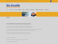 schalk-kanalreinigung.de Webseite Vorschau