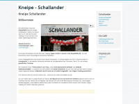 schallander-garrel.de Webseite Vorschau