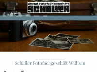 schallerfoto.ch Webseite Vorschau