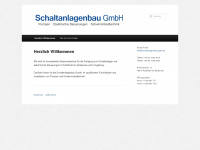 schaltanlagenbau-gmbh.de Webseite Vorschau