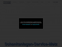 schankanlagen-service-metz.de Webseite Vorschau