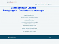 schankanlagen-lehnert.de Webseite Vorschau