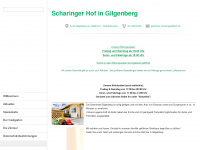 scharingerhof.at Webseite Vorschau