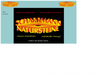scharrmann-naturstein.de Webseite Vorschau