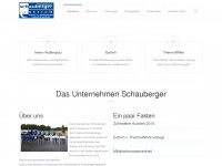 schauberger-estrich.de Webseite Vorschau