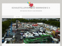 schaustellerverband-mannheim.de Webseite Vorschau