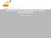 scheffelhof-konstanz.de Webseite Vorschau
