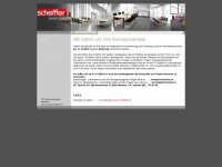 scheffler.ch Webseite Vorschau