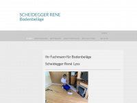 scheidegger-rene.ch Webseite Vorschau