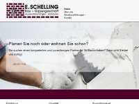 schelling-bau.ch Webseite Vorschau