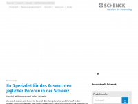 schenck-rotec.ch Webseite Vorschau