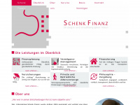 schenk-finanz.de Webseite Vorschau