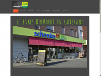 schenke-biomarkt.de Webseite Vorschau