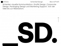 schenkerdesign.ch Webseite Vorschau