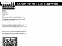 scherenschnitt-hauswirth.ch Webseite Vorschau