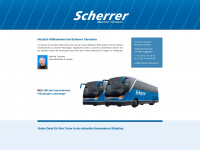 scherrer-carreisen.ch Webseite Vorschau
