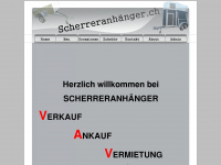 scherreranhaenger.ch Webseite Vorschau