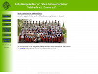 scheuchenberg-schuetzen.de Webseite Vorschau