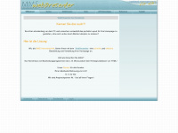 webpresenter.de Webseite Vorschau