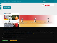 cdu-sg-dransfeld.de Webseite Vorschau