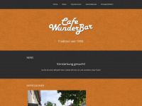 cafewunderbar.info Webseite Vorschau