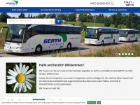 gerth-touristik.de Webseite Vorschau