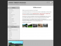 swiss-timber-bridges.ch Webseite Vorschau