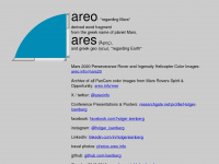 areo.info Webseite Vorschau