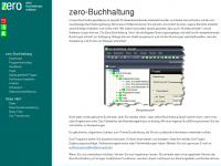 zero-buchhaltung.de Webseite Vorschau