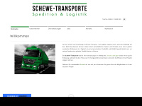 schewe-transporte.de Webseite Vorschau