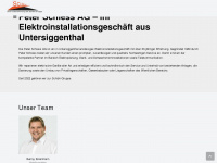 schiess-elektro.ch Webseite Vorschau