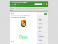 schiess-sportverein-alfeld.de Webseite Vorschau