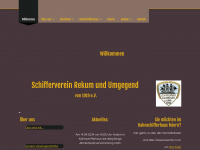 schifferverein-rekum.de Webseite Vorschau