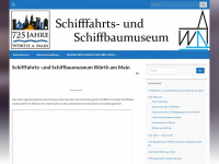 schifffahrtsmuseum-woerth.de Webseite Vorschau