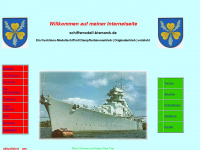 schiffsmodell-bismarck.de Webseite Vorschau