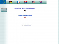 schiffsmodellflaggen.de Webseite Vorschau