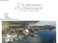 schiffswerft-otto-eberhardt.de Webseite Vorschau