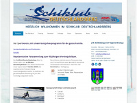 schiklub-dl.at Webseite Vorschau