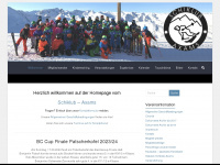 schiklub-axams.at Webseite Vorschau