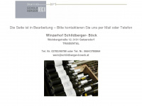 schildberger-boeck.at Webseite Vorschau