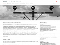 schillerlegal.ch Webseite Vorschau