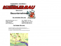 schindler-baut.at Webseite Vorschau