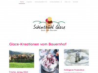 schintbuehlglace.ch Webseite Vorschau