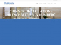 schinnerl.co.at Webseite Vorschau