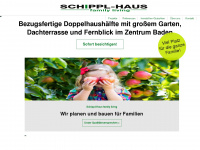 schippl-haus.at Webseite Vorschau